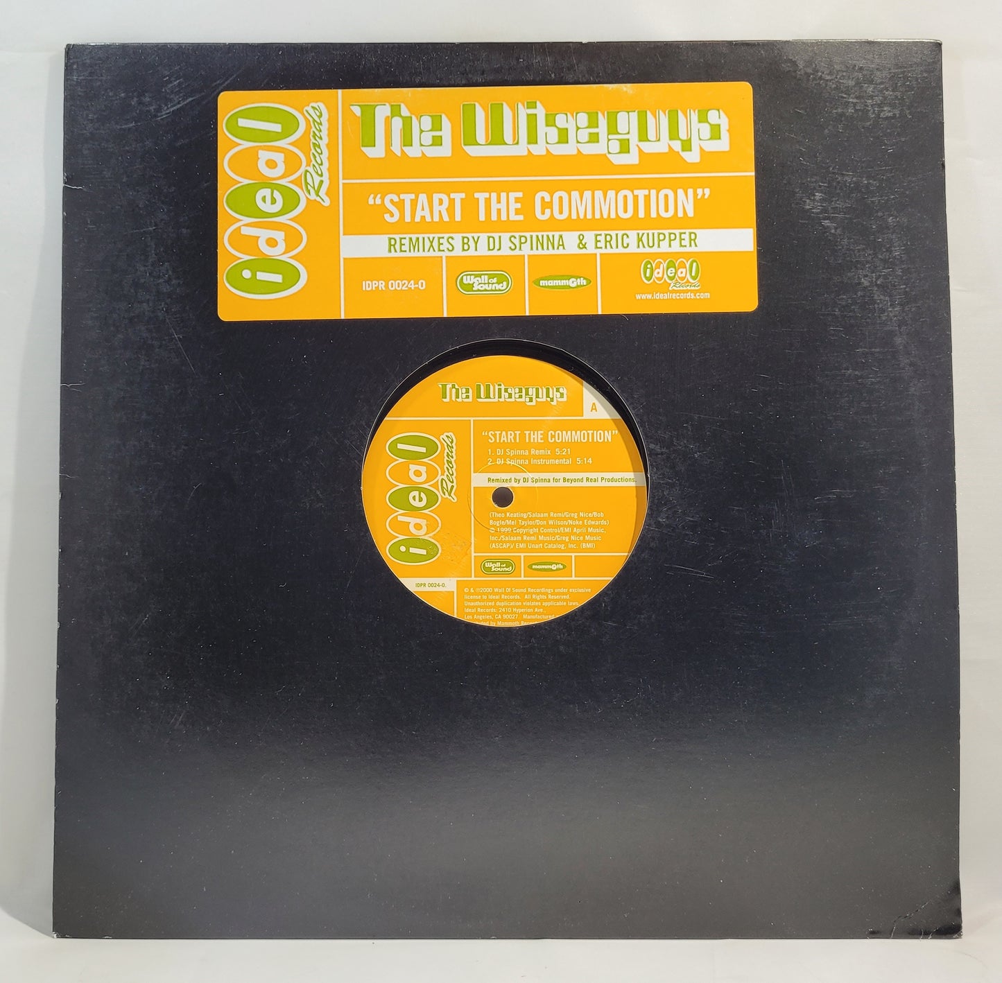 The Wiseguys - Start the Commotion [Vinyl Record 12" Single]