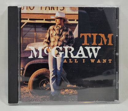 Tim McGraw - All I Want [1995 Used CD]