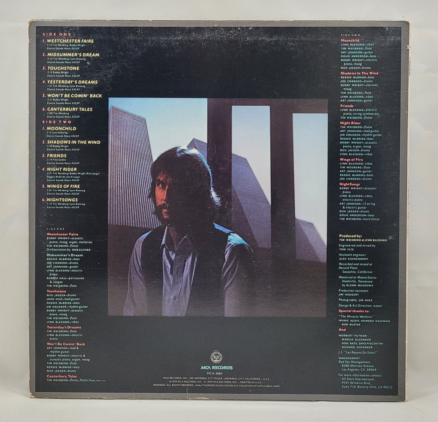 Tim Weisberg - Night-Rider! [1979 Gloversville Pressing] [Used Vinyl Record LP]