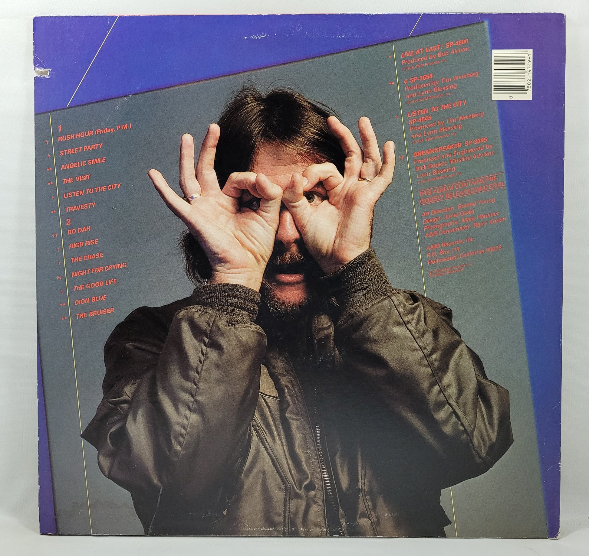 Tim Weisberg - Smile! The Best of Tim Weisberg [1979 Used Vinyl Record LP]