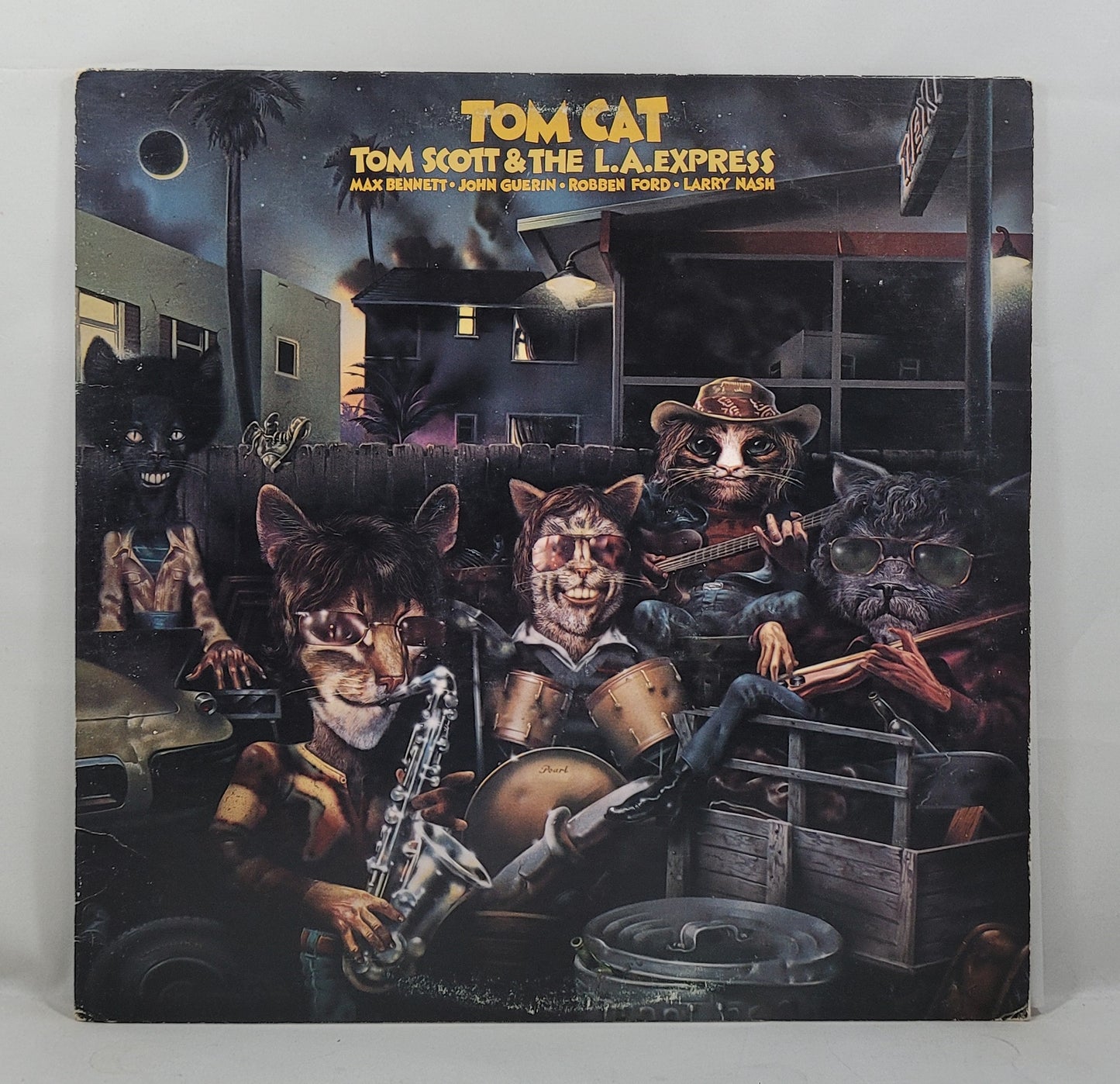 Tom Scott & The L.A. Express - Tom Cat [Santa Maria] [Used Vinyl Record LP] [B]