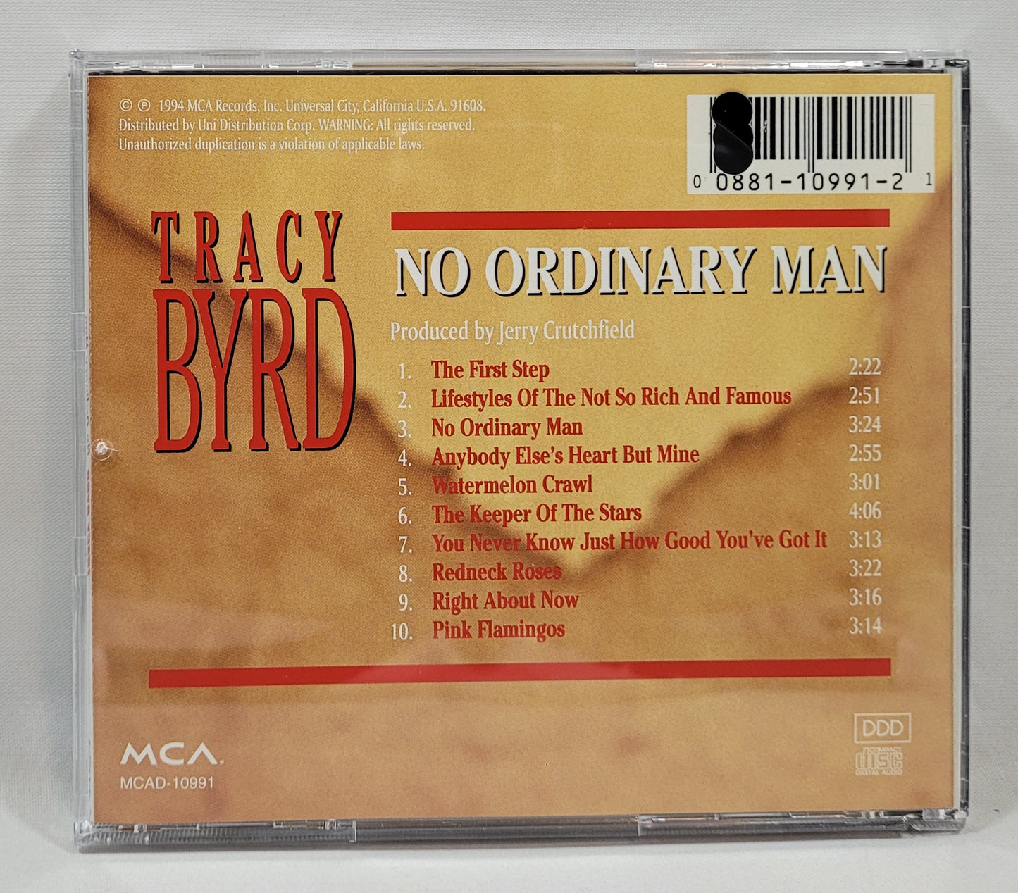 Tracy Byrd - No Ordinary Man [1994 Promo] [Used CD]