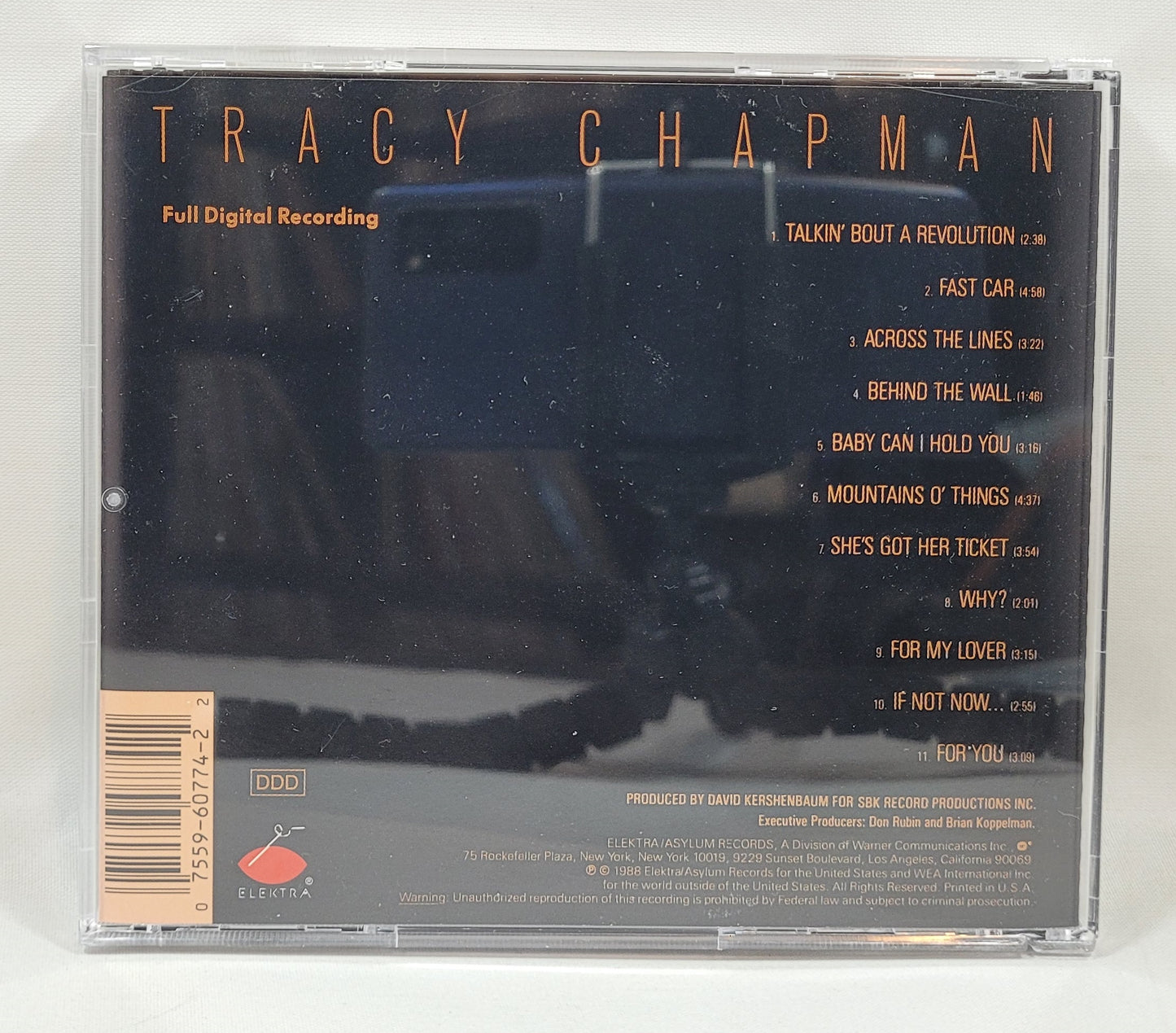 Tracy Chapman - Tracy Chapman [CD] [D]