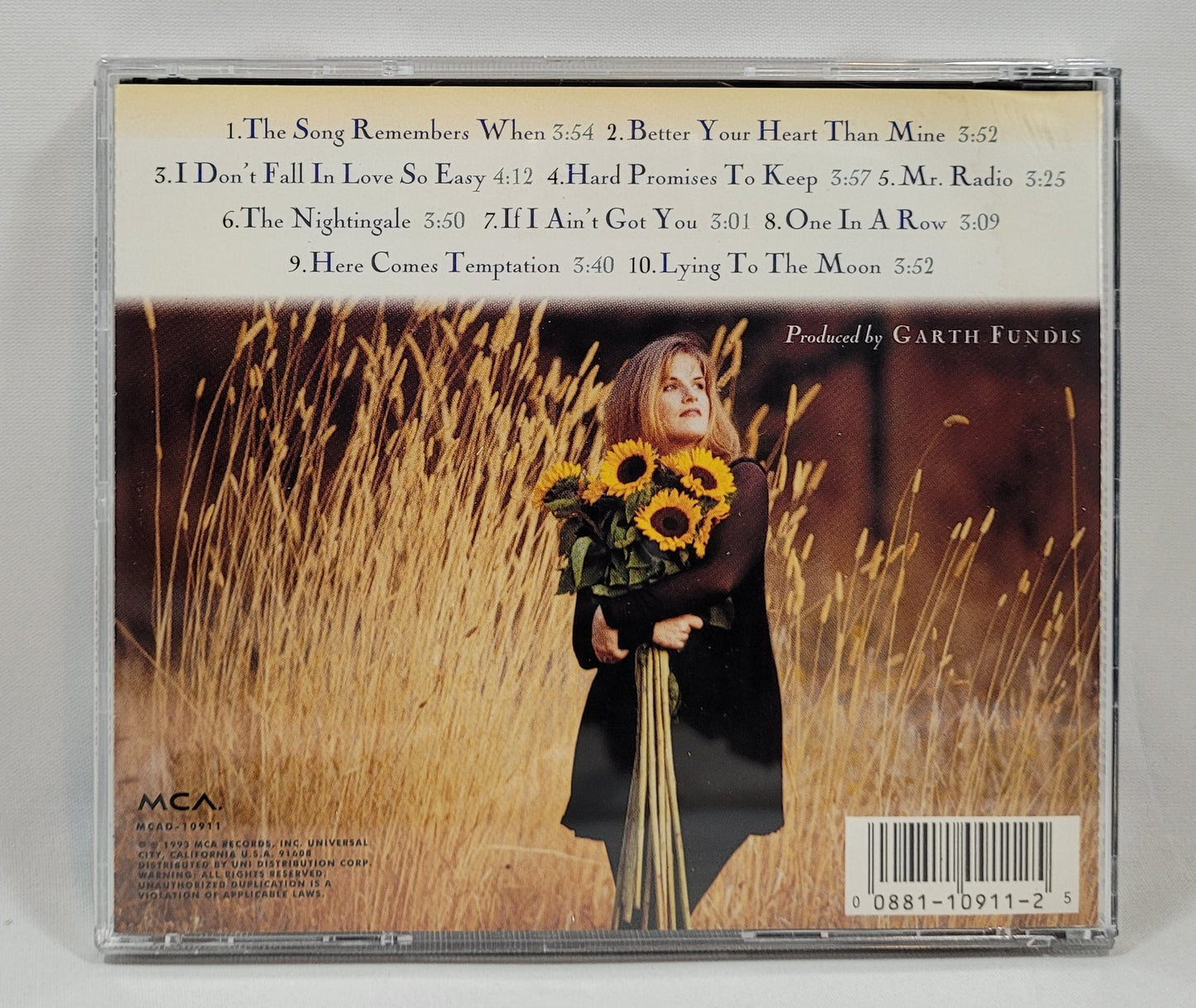 Trisha Yearwood - The Song Remembers When [1993 Used CD]