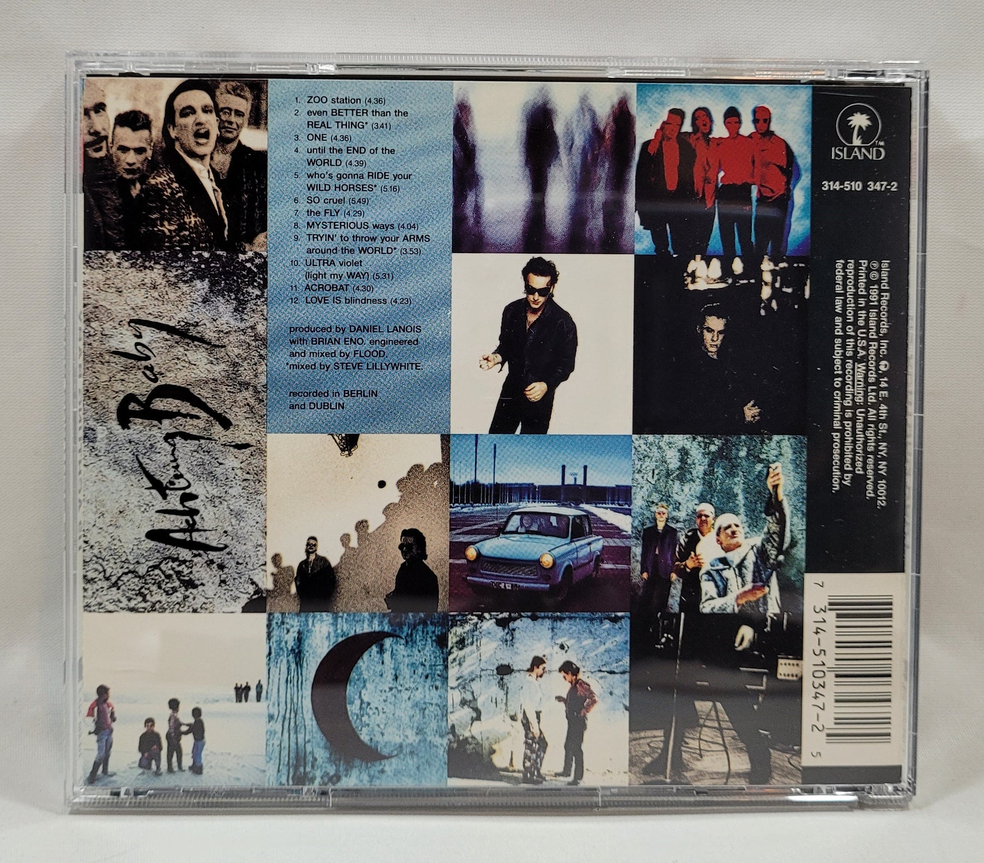 U2 - Achtung Baby [1991 Used CD]