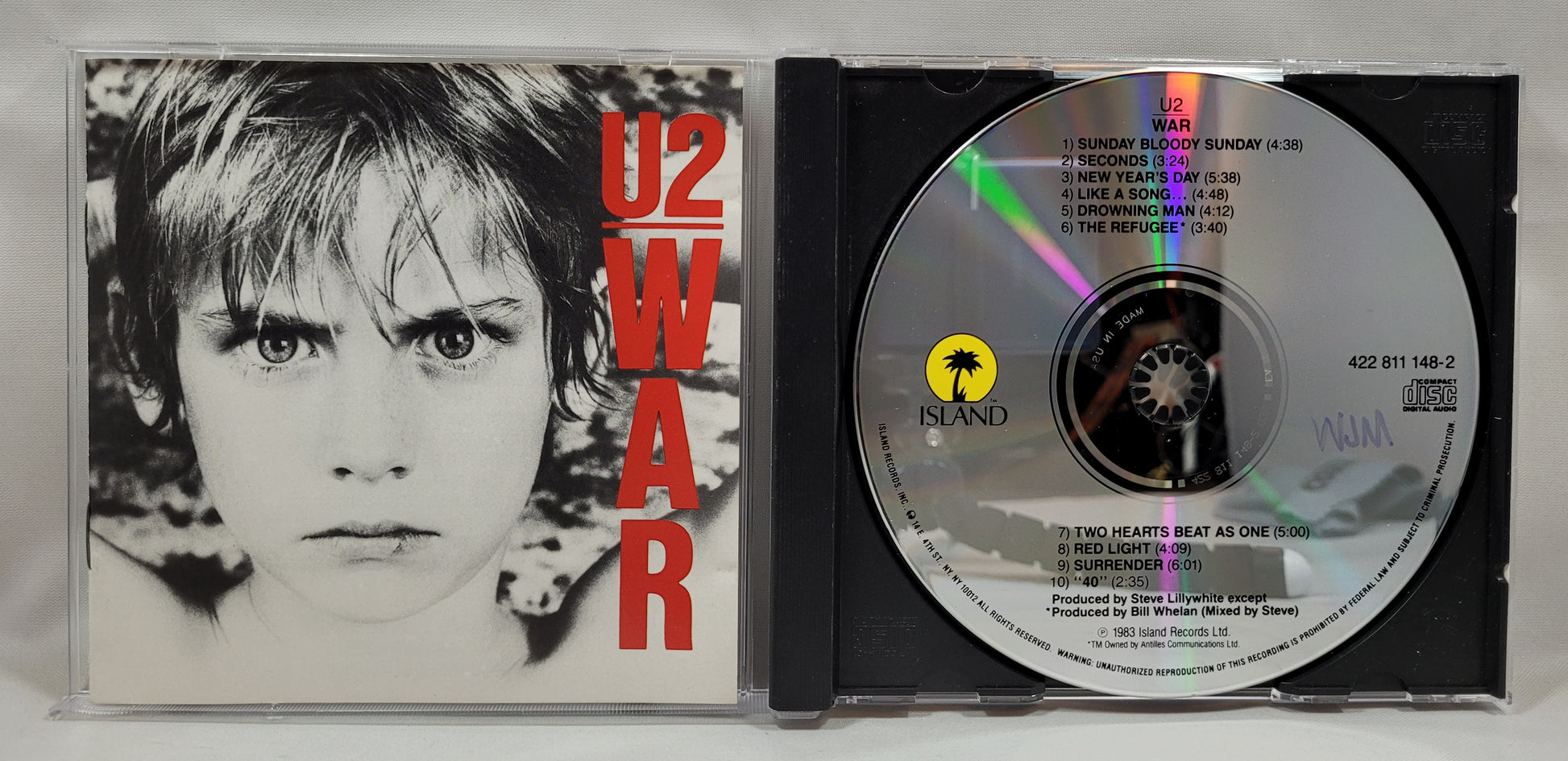 U2 - War [1990 Reissue] [Used CD]