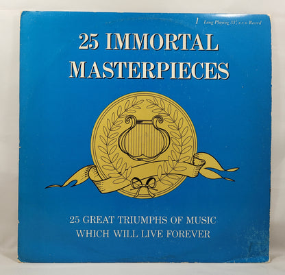 Various - 25 Immortal Masterpieces [Used Vinyl Record LP]