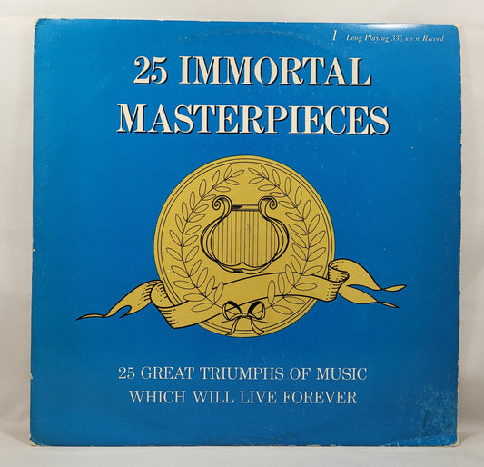 Various - 25 Immortal Masterpieces [Used Vinyl Record LP]