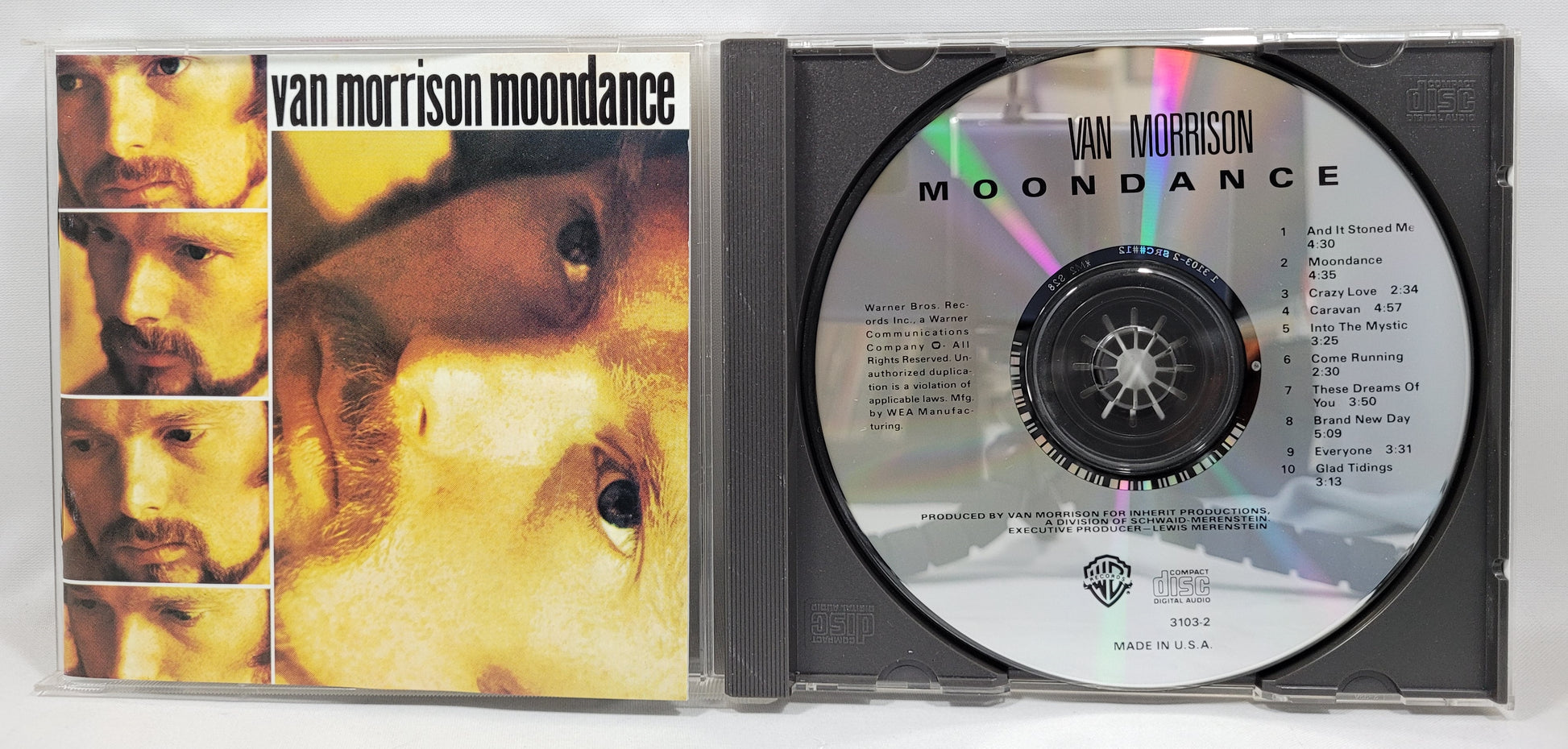 Van Morrison - Moondance [1990 Specialty Pressing] [Used CD]