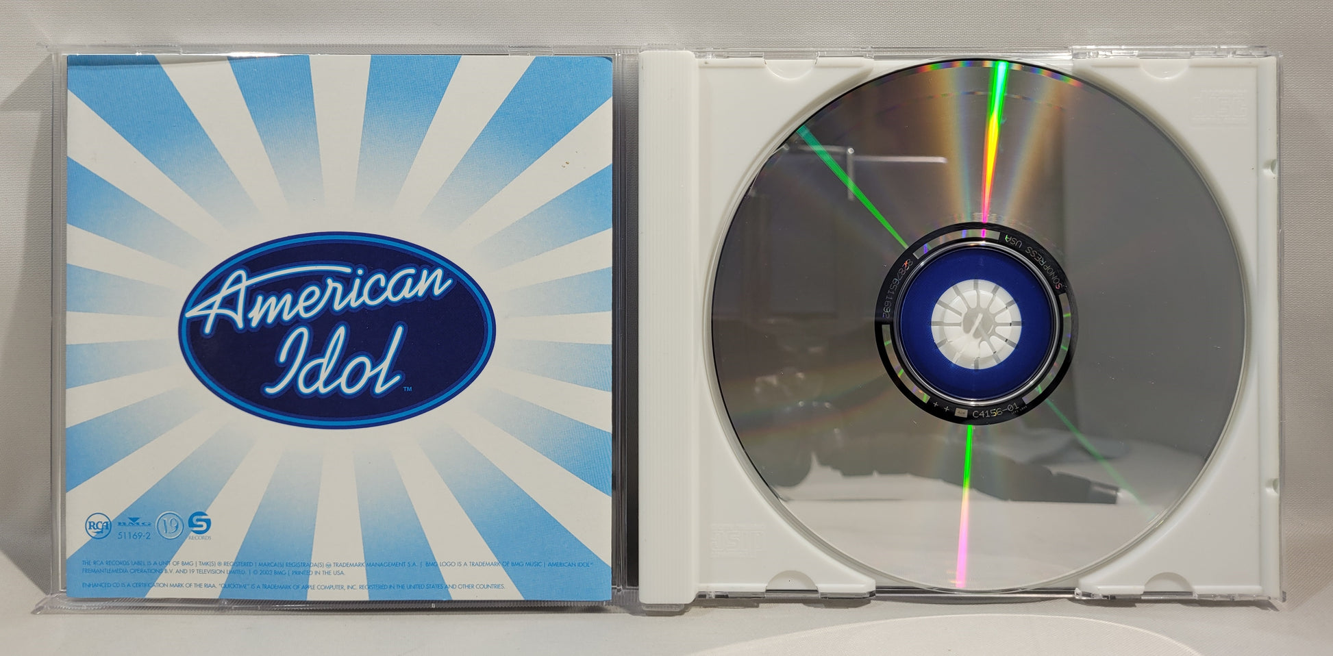 Various - American Idol Season 2: All-Time Classic American Love Songs [2003 Used CD]