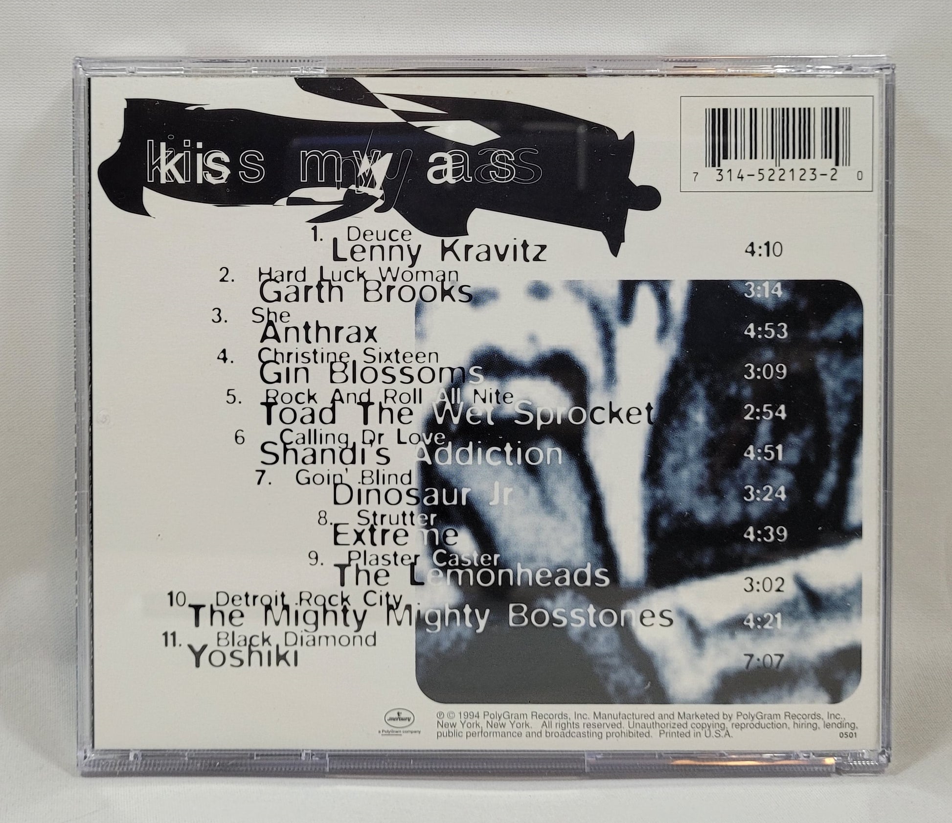 Various - Kiss My Ass (Classic Kiss Regrooved) [1994 Compilation] [Used CD]