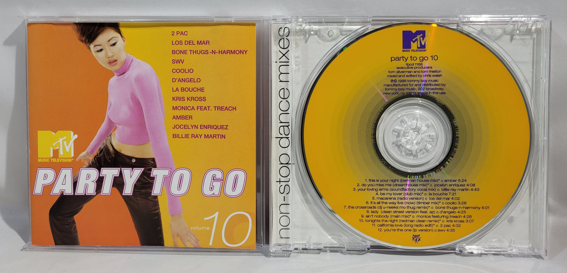 Various - MTV Party to Go Volume 10 [1996 Mixed] [Used CD]