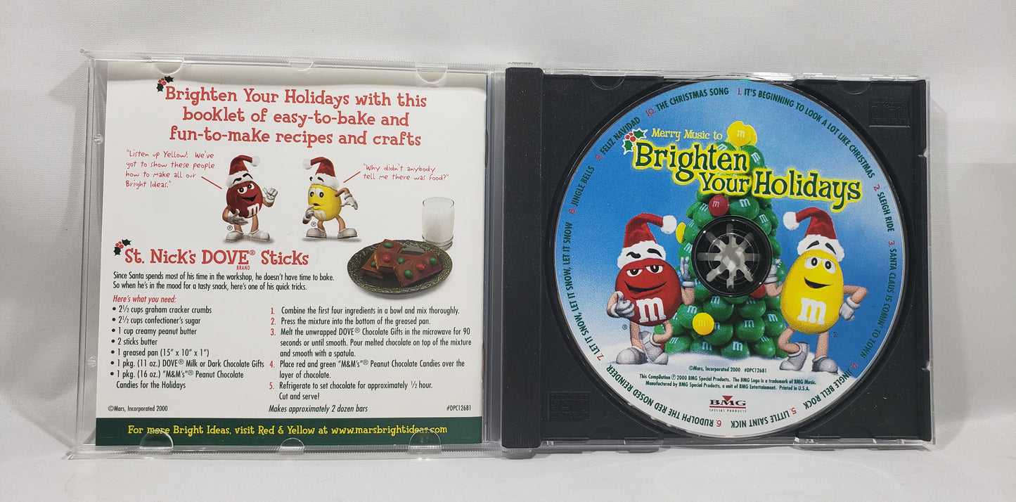 Various - Merry Music to Brighten Your Holidays [2000 Compilation] [Used CD]
