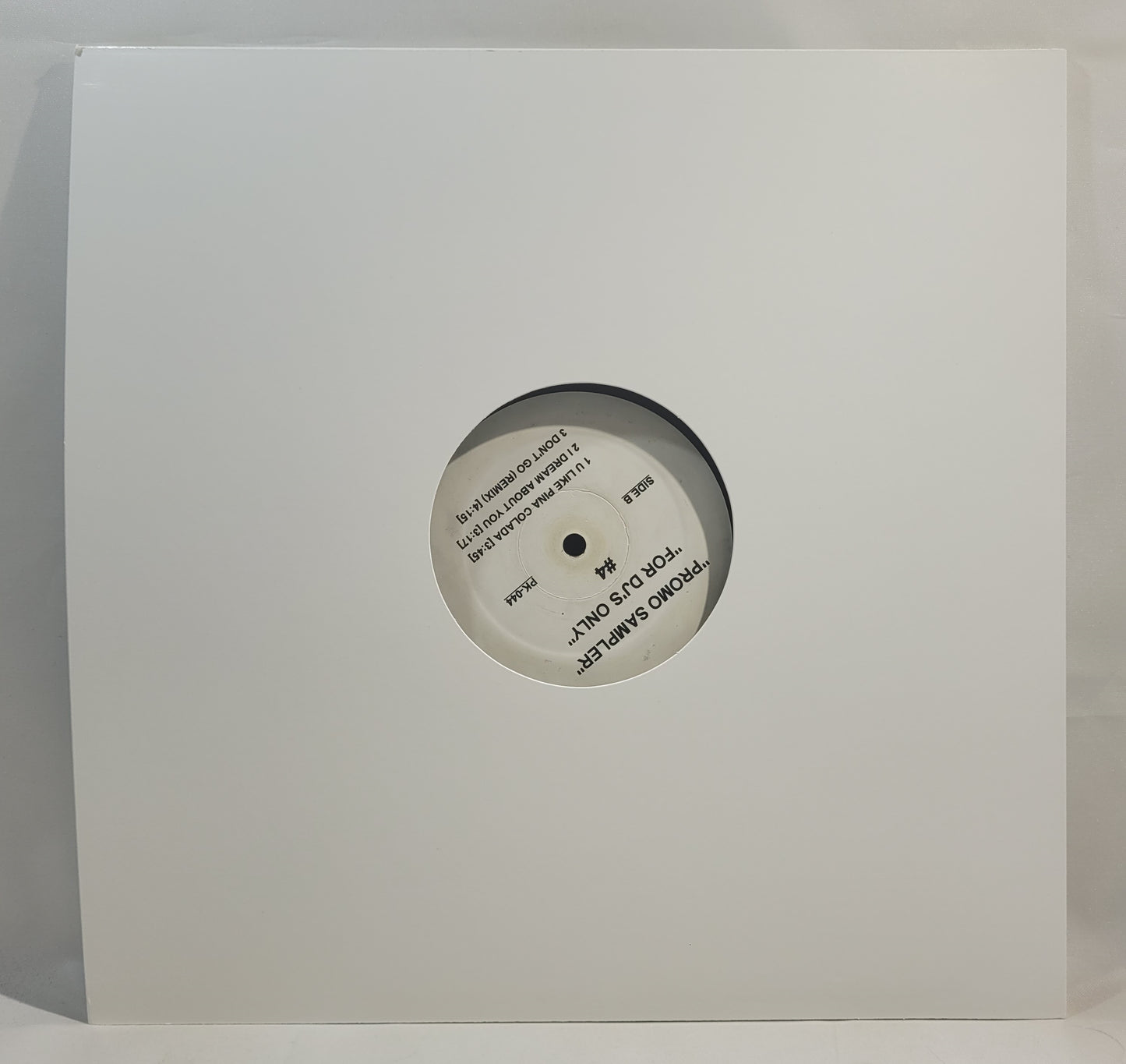 Various - Promo Sampler - For DJ's Only #4 [Vinyl Record LP]