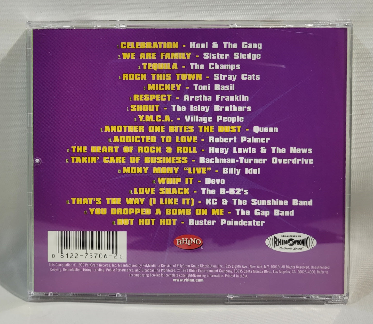 Various - Rhino Instant Party Disc: Regular Strength [1999 Used CD]