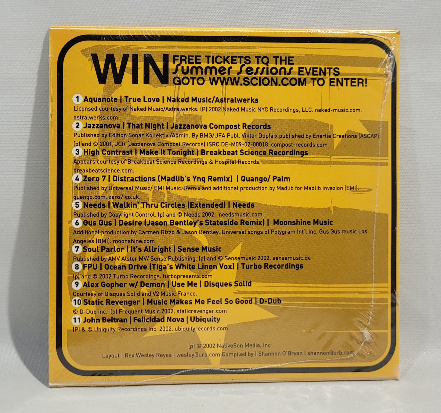 Various - Scion Summer Sessions CD Sampler [CD]