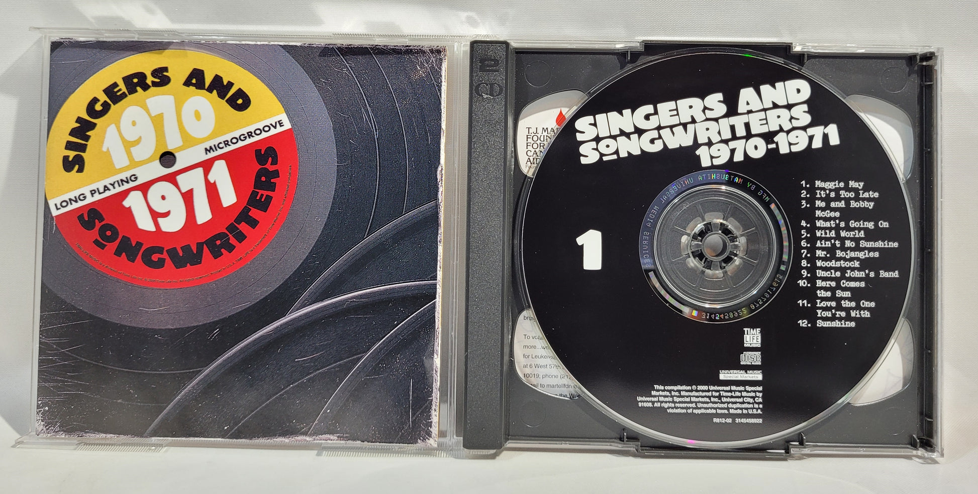 Various - Singers and Songwriters 1970-1971 [2001 Compilation] [Used Double CD]