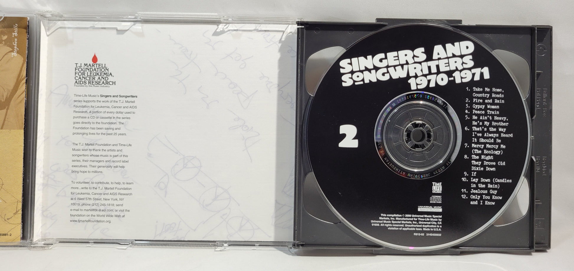 Various - Singers and Songwriters 1970-1971 [2001 Compilation] [Used Double CD]