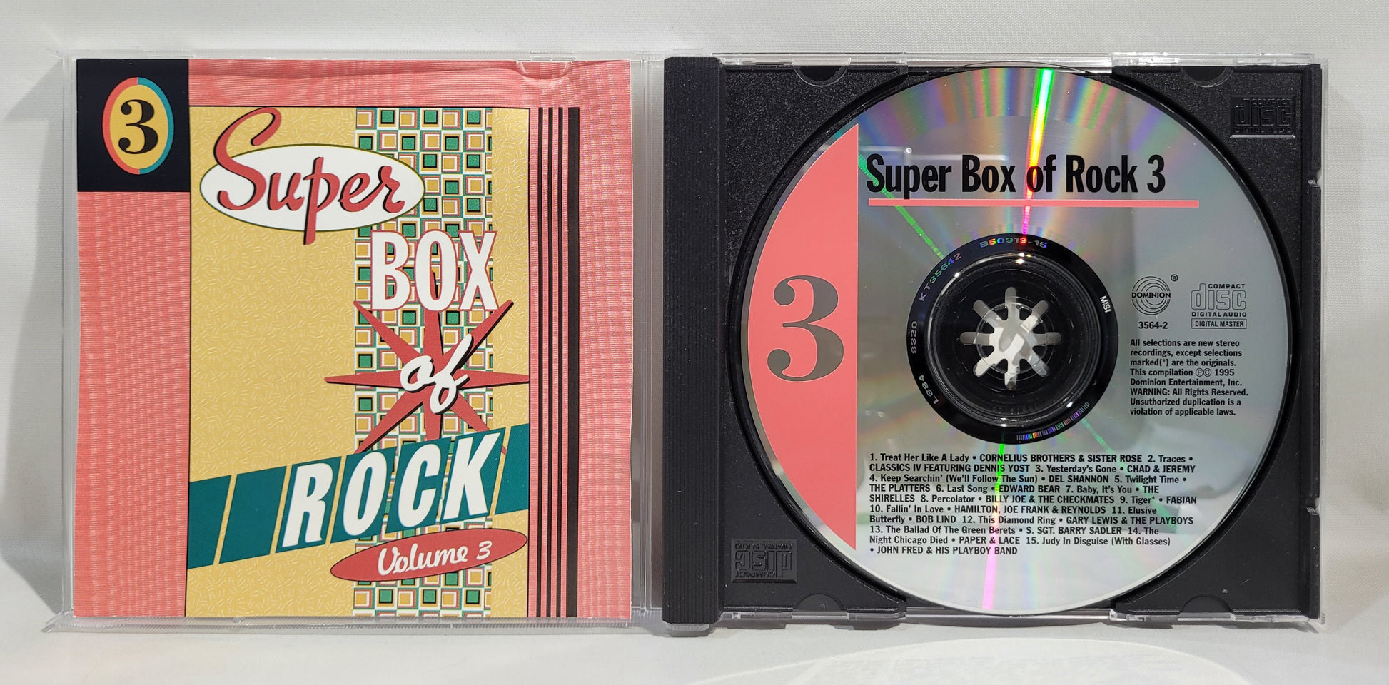 Various - Super Box of Rock 3 [1995 Used CD]