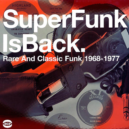 Various - SuperFunk Is Back. Rare and Classic Funk 1968-1977 [2007 Compilation] [New Double Vinyl Record LP]