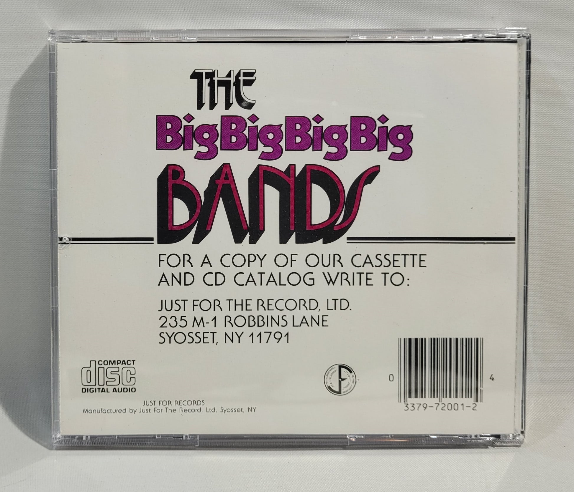 Various - The Big Big Big Big Bands - Swing Back With Their Hits Vol. 1 [1988 Compilation] [Used CD]