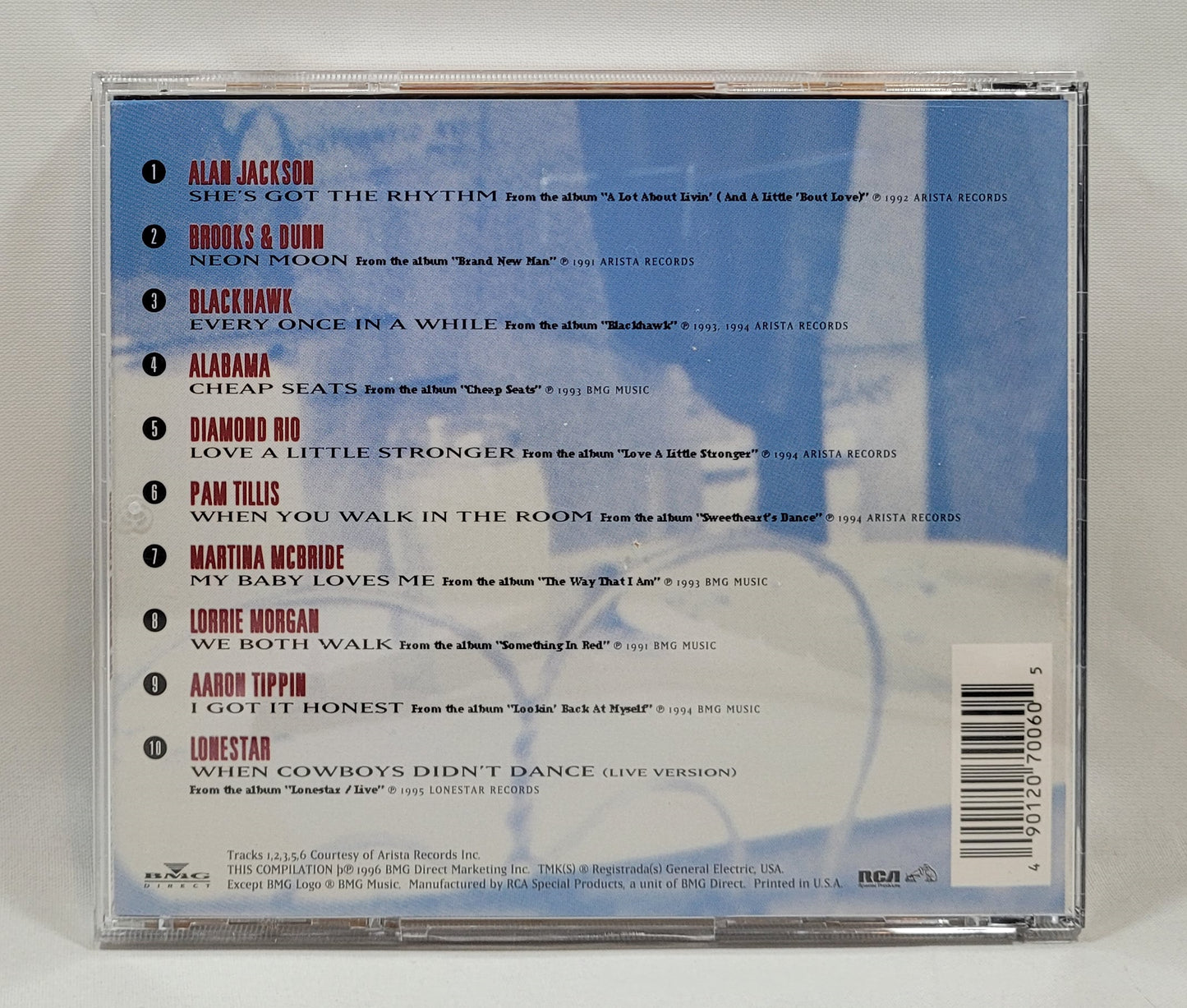 Various - The Nashville Collection (Volume 1) [1996 Used CD]