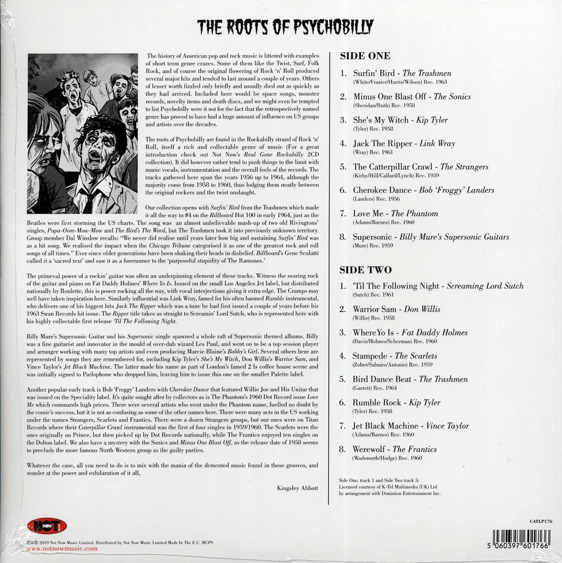 Various - The Roots of Psychobilly [2019 180G] [New Vinyl Record LP]