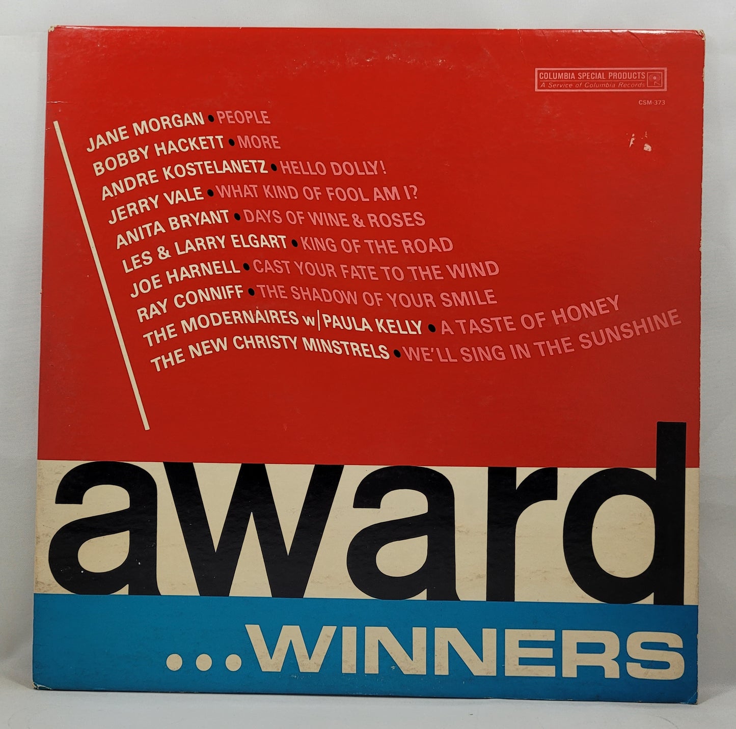 Various - Award...Winners [Compilation] [Used Vinyl Record LP]