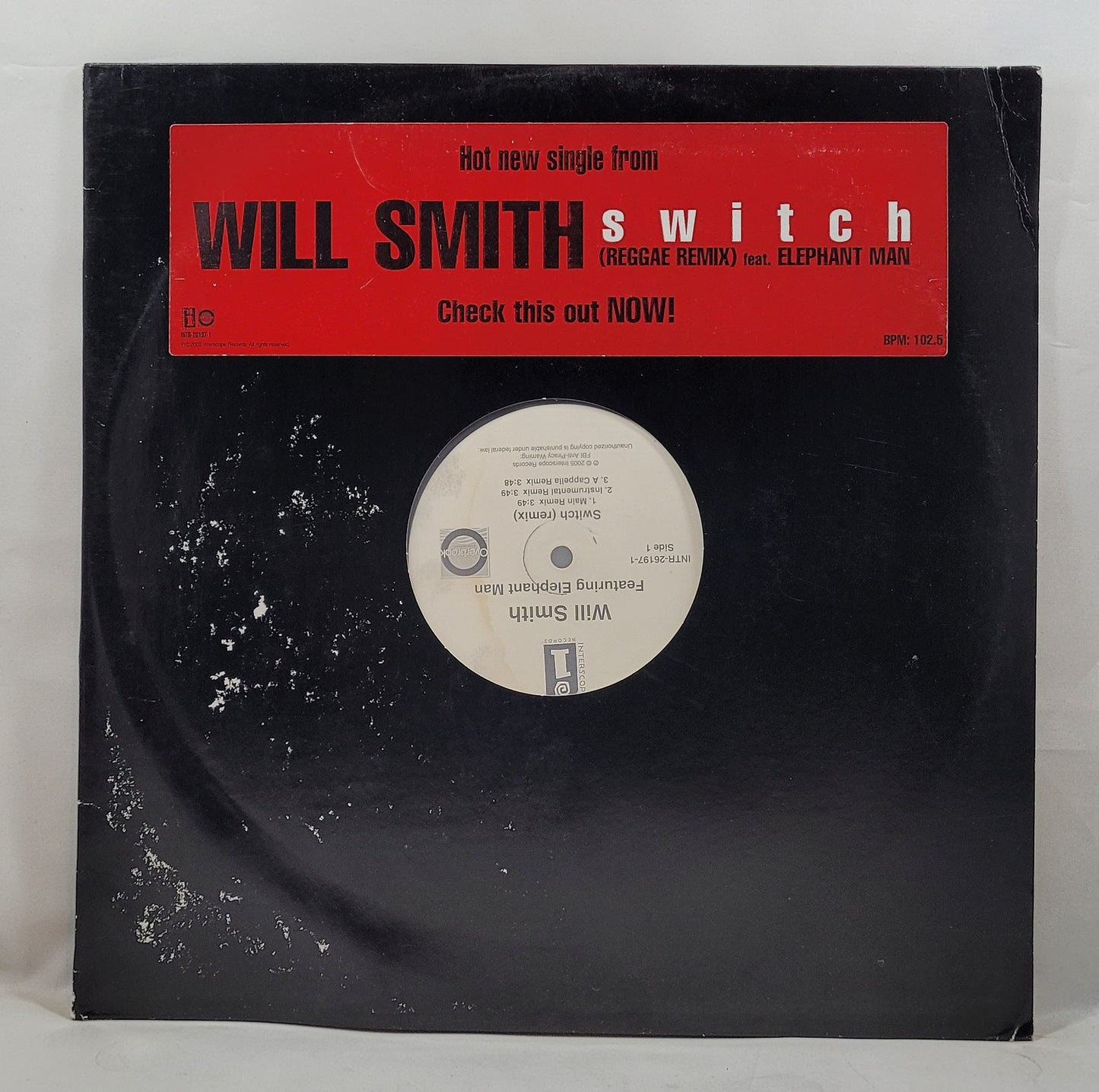 Will Smith - Switch [2005 Promo] [Used Vinyl Record 12" Single] [C]