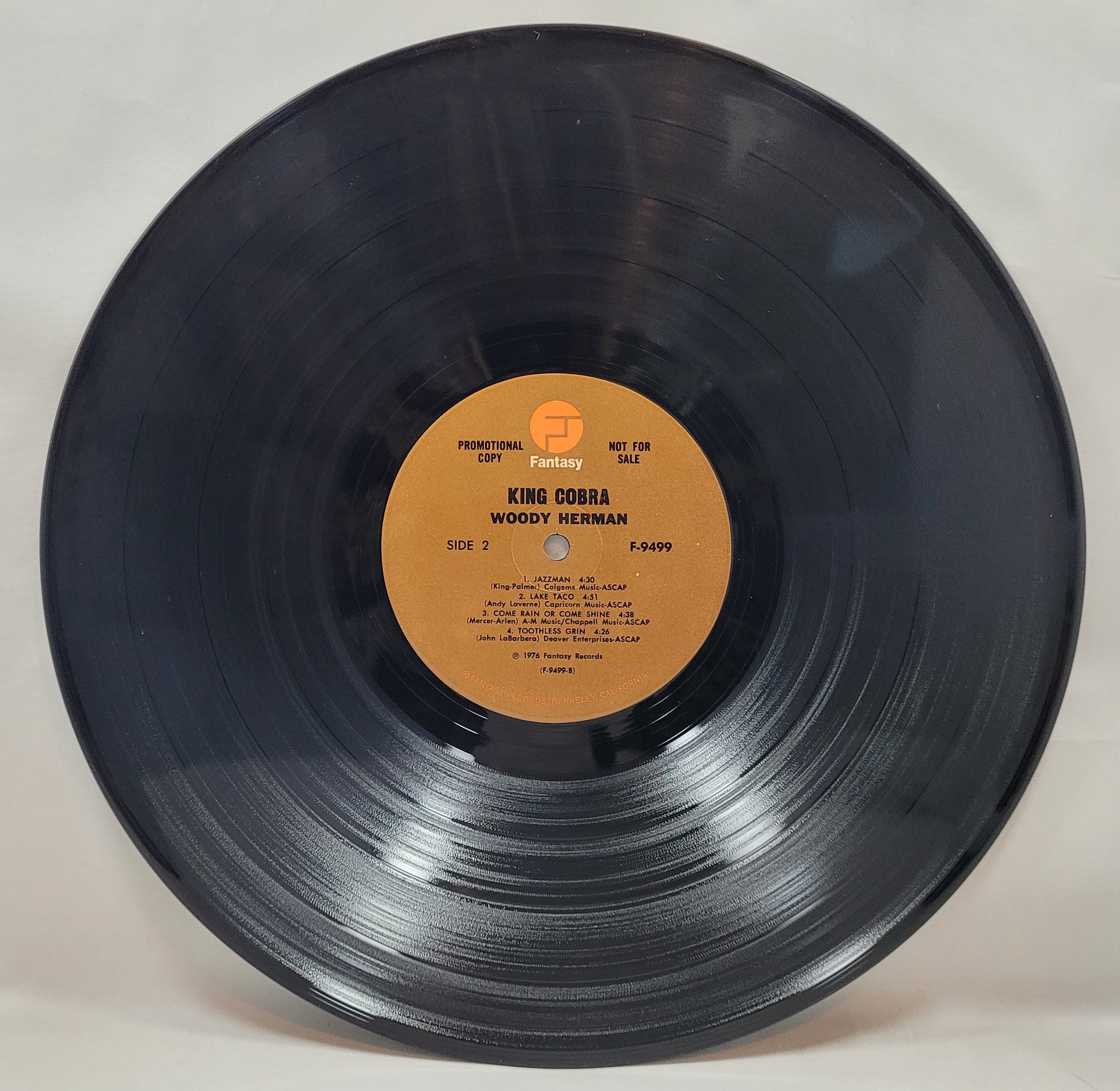 Woody Herman and The Thundering Herd - King Cobra [1976 Promo] [Used Vinyl Record LP]