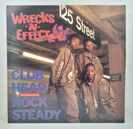 Wrecks-N-Effect - Club Head / Rock Steady [1989 Used Vinyl Record 12" Single]