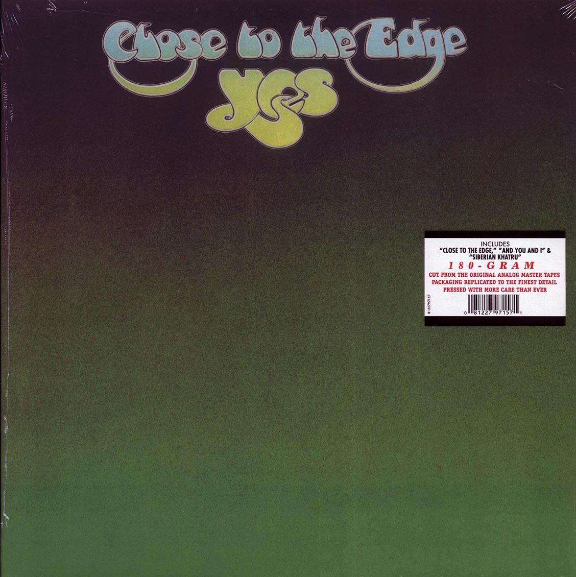 Yes - Close to the Edge [2012 Reissue 180G] [New Vinyl Record LP]